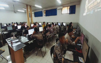 Semangat Juang di Balik Layar: Pelaksanaan CAT Bintara Polri T.A. 2026 di SMK Igasar Pindad Bandung